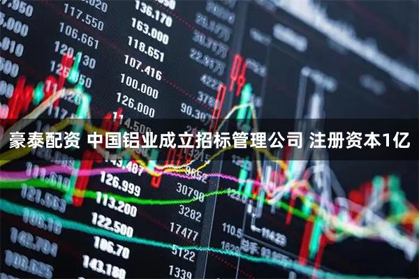 豪泰配资 中国铝业成立招标管理公司 注册资本1亿