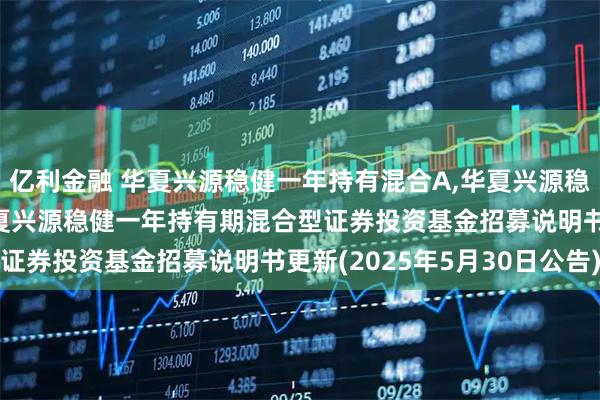 亿利金融 华夏兴源稳健一年持有混合A,华夏兴源稳健一年持有混合C: 华夏兴源稳健一年持有期混合型证券投资基金招募说明书更新(2025年5月30日公告)